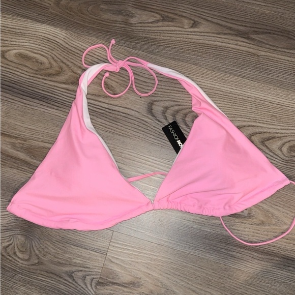 Fashion Nova Other - Fashion Nova Light Pink Bikini Top